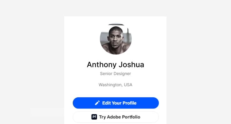 Як оформити аккаунт на Behance